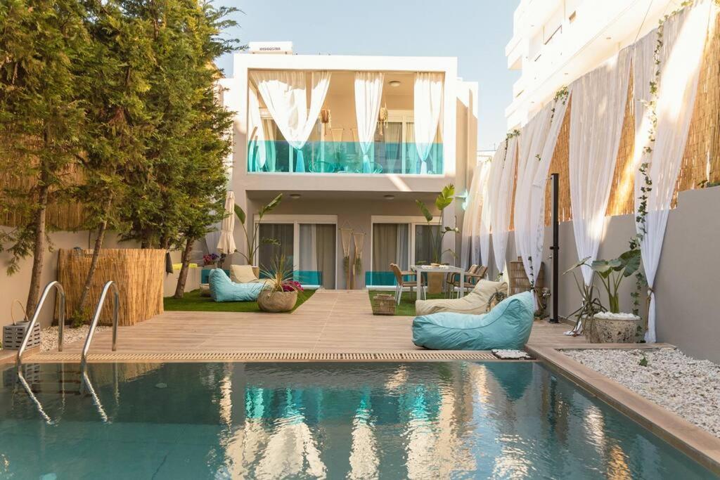 G&M Luxury Residence With Pool Chania  Exteriér fotografie